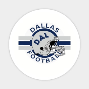 Dallas Football Vintage Style Magnet